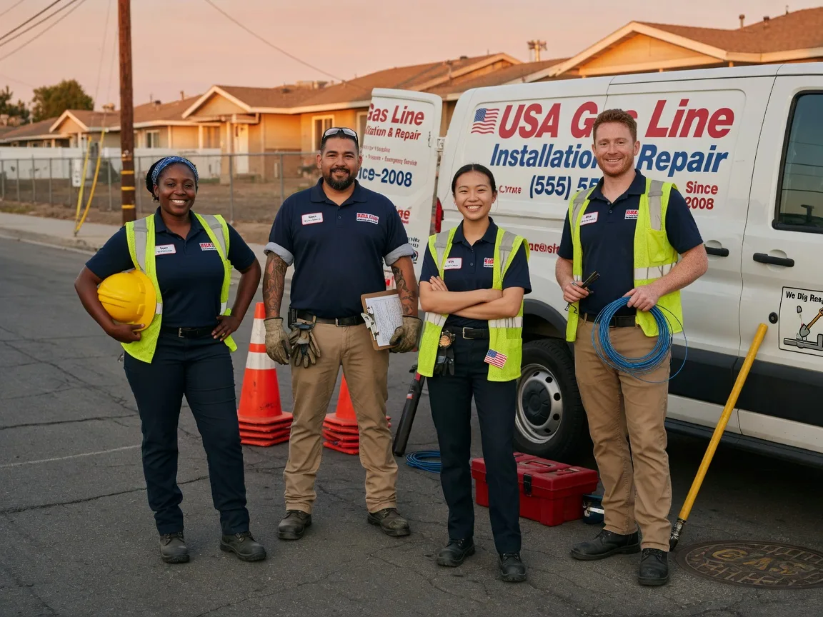 Gas Line Installation company in Newport, MI